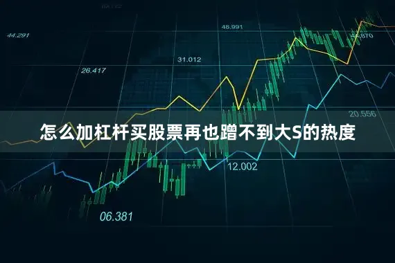 怎么加杠杆买股票再也蹭不到大S的热度