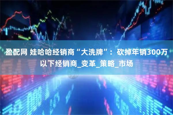 盈配网 娃哈哈经销商“大洗牌”：砍掉年销300万以下经销商_变革_策略_市场